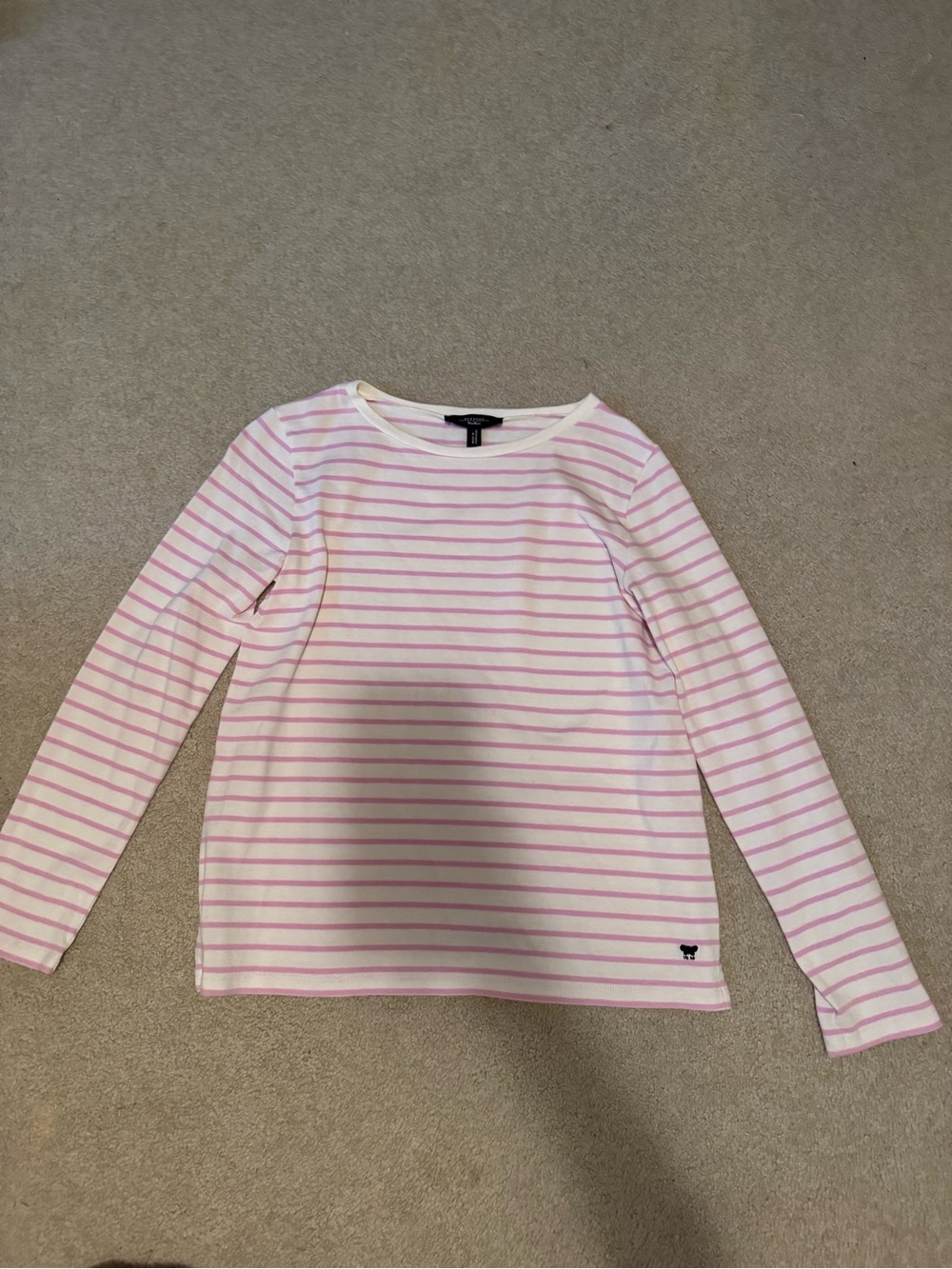 Women's Pink Striped Long-Sleeve Top - Weekend MaxMara